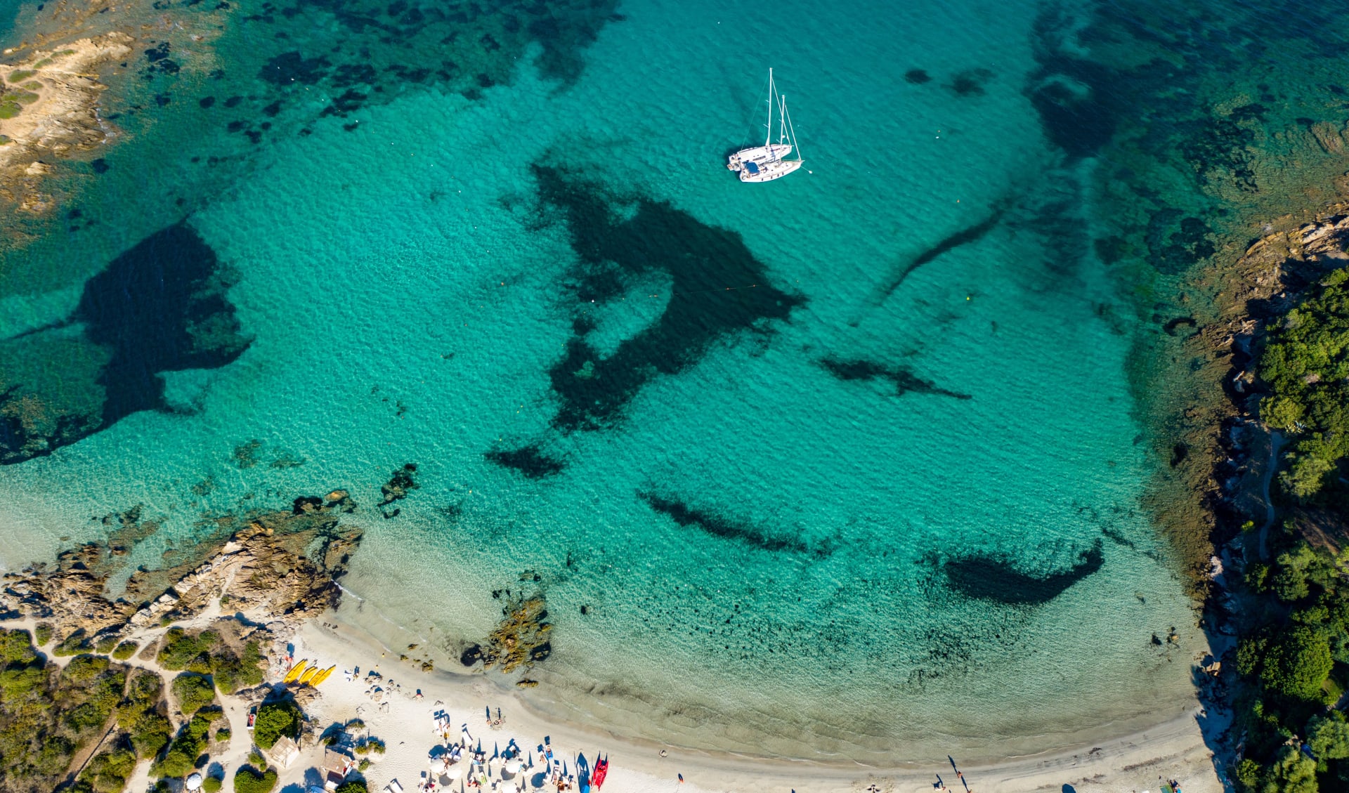 Badeferien im Gabbiano Azzurro ab Nordsardinien: Sardinien_Golfo Aranci_weisser_Strand_