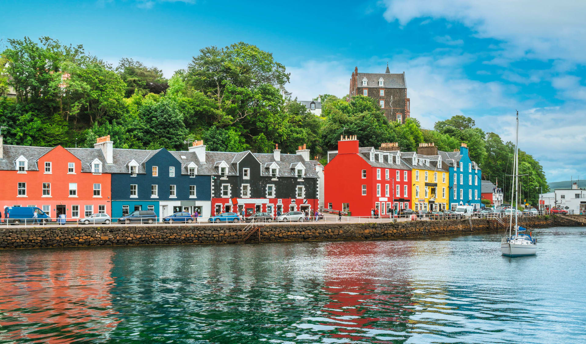 Inselromantik auf den inneren Hebriden ab Edinburgh: Schottland_ Tobermory_