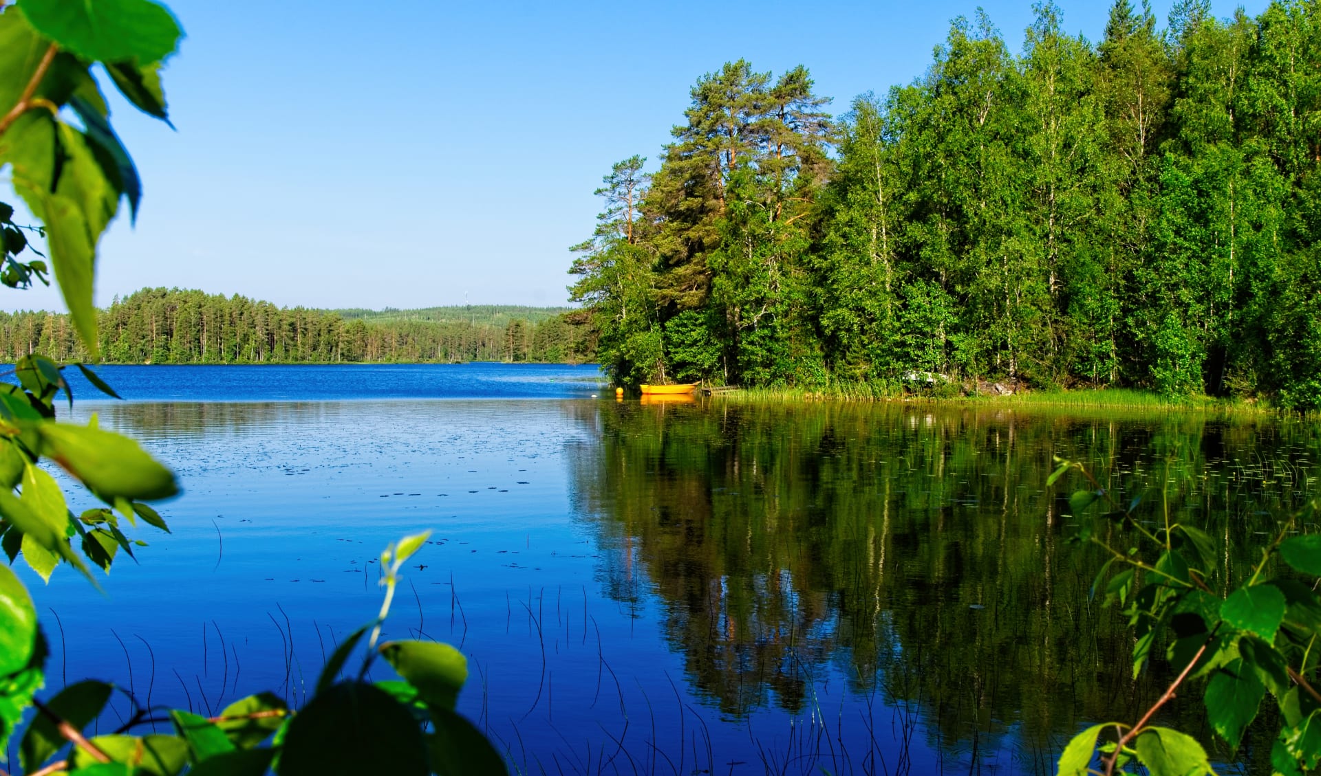 Eine Reise in die Heimat des Dalapferds ab Stockholm: See Siljian