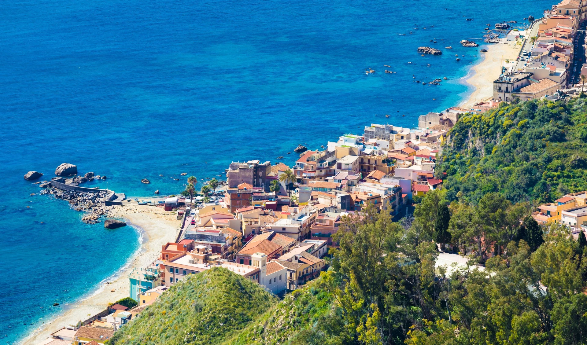 Badeferien im UNAHOTELS Naxos Beach ab Catania: Sizilien_Giardini Naxos_Strand_