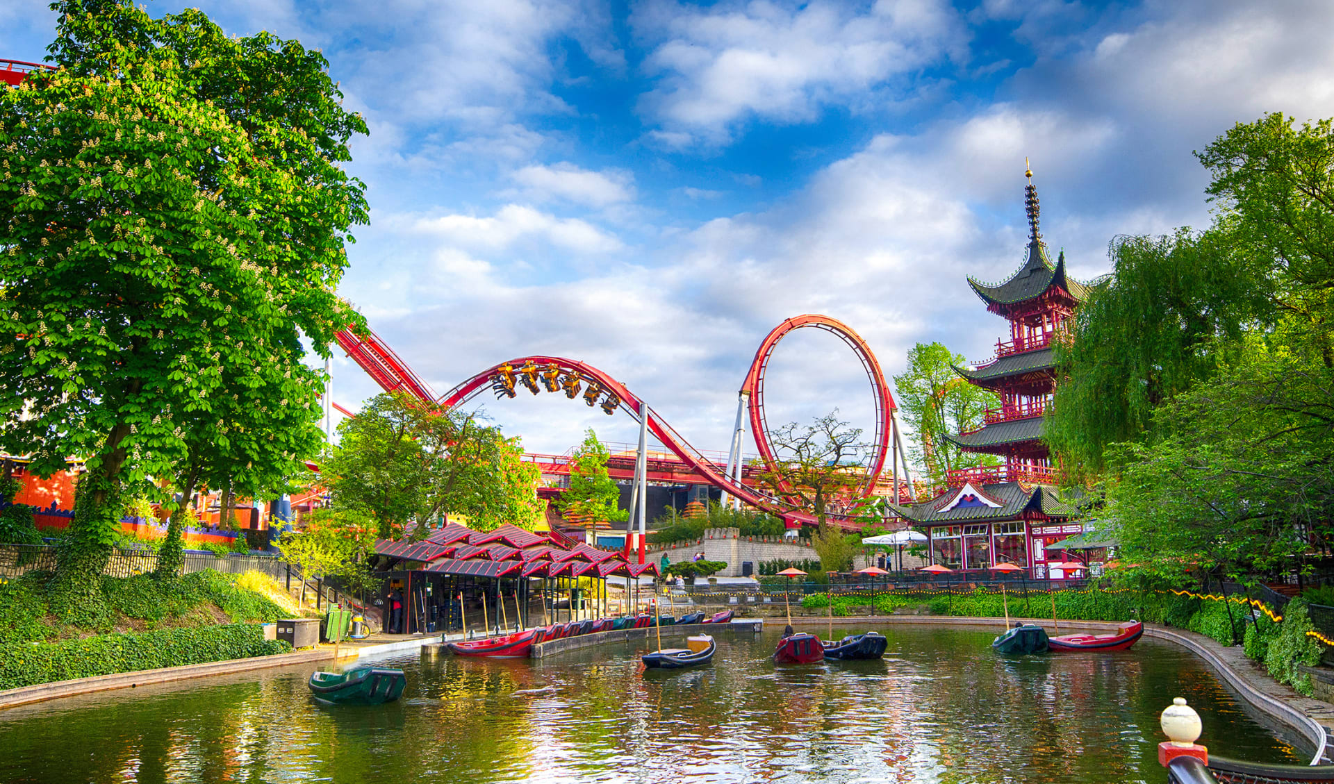 Reisen mit Kindern, Tivoli-See, Dänemark, Skandinavien