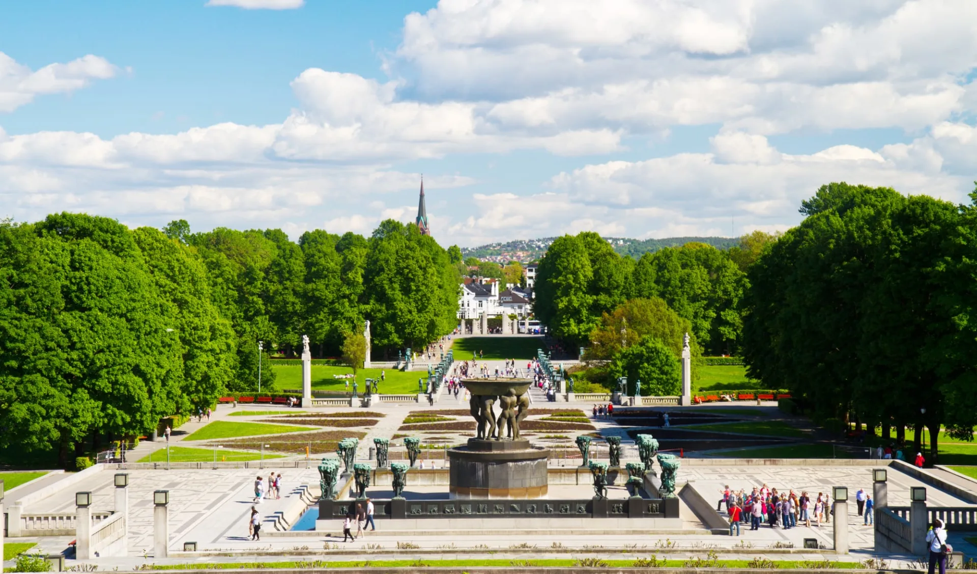 Comfort Grand Central in Oslo: Skulpturen im Vigeland Park Oslo Norwegen