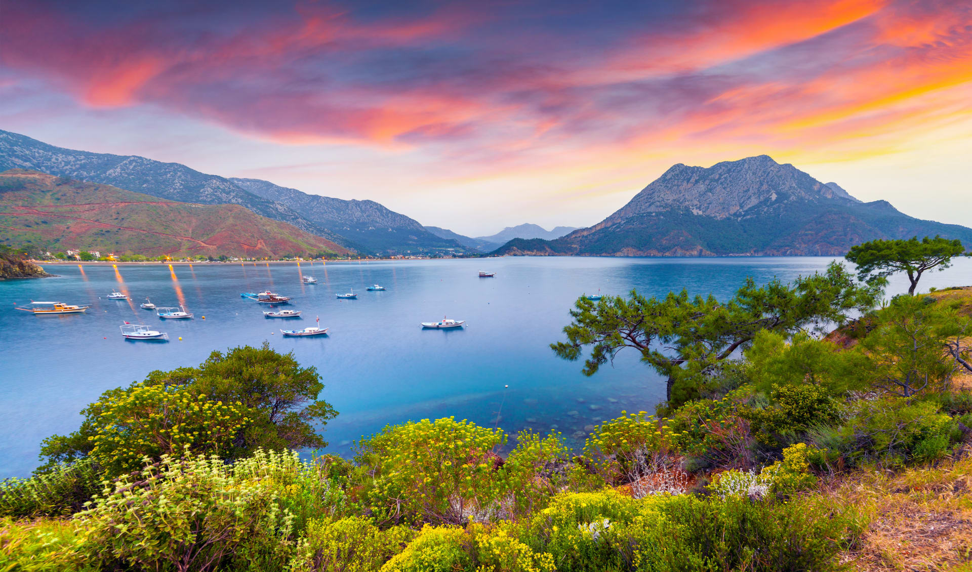 Badeferien im Delphin Deluxe ab Antalya: Sonnenuntergang_Türkei