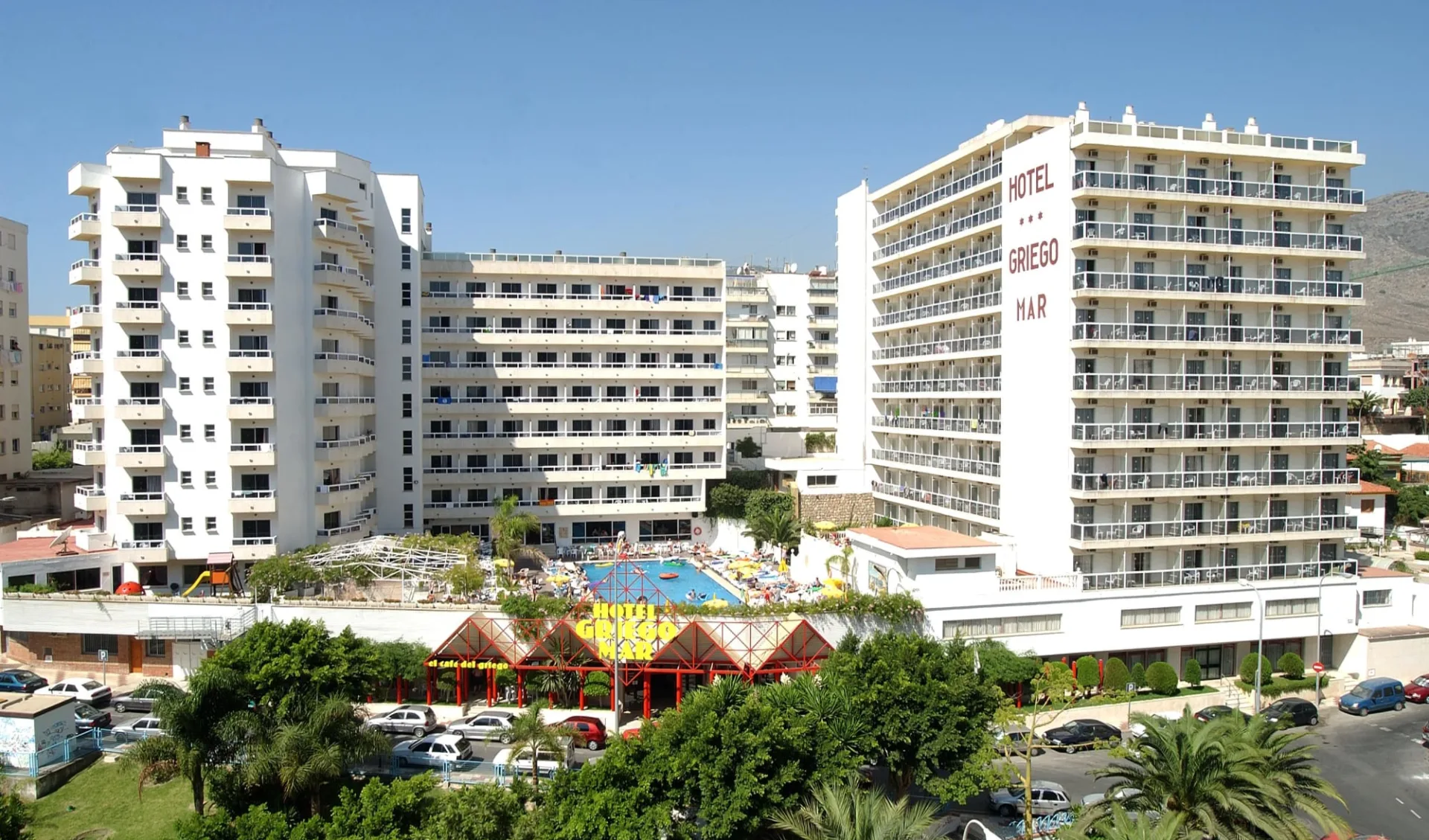 Torremolinos - Marconfort Griego Hotel ab Marbella: Spanien - Malaga - Griego - Aussenansicht