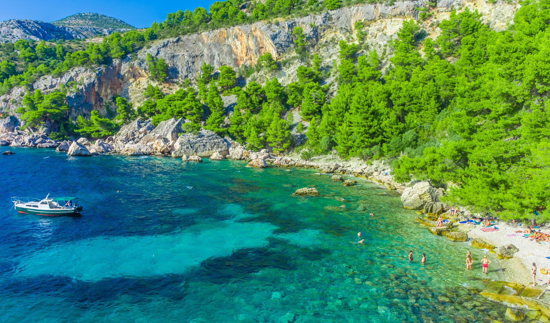 Badeferien im Maslina Resort ab Hvar: Stari_Grad_Strand_