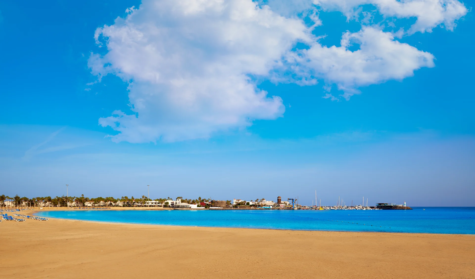 Badeferien im Barceló Fuerteventura Castillo: Strand Caleta de Fuste Fuerteventura