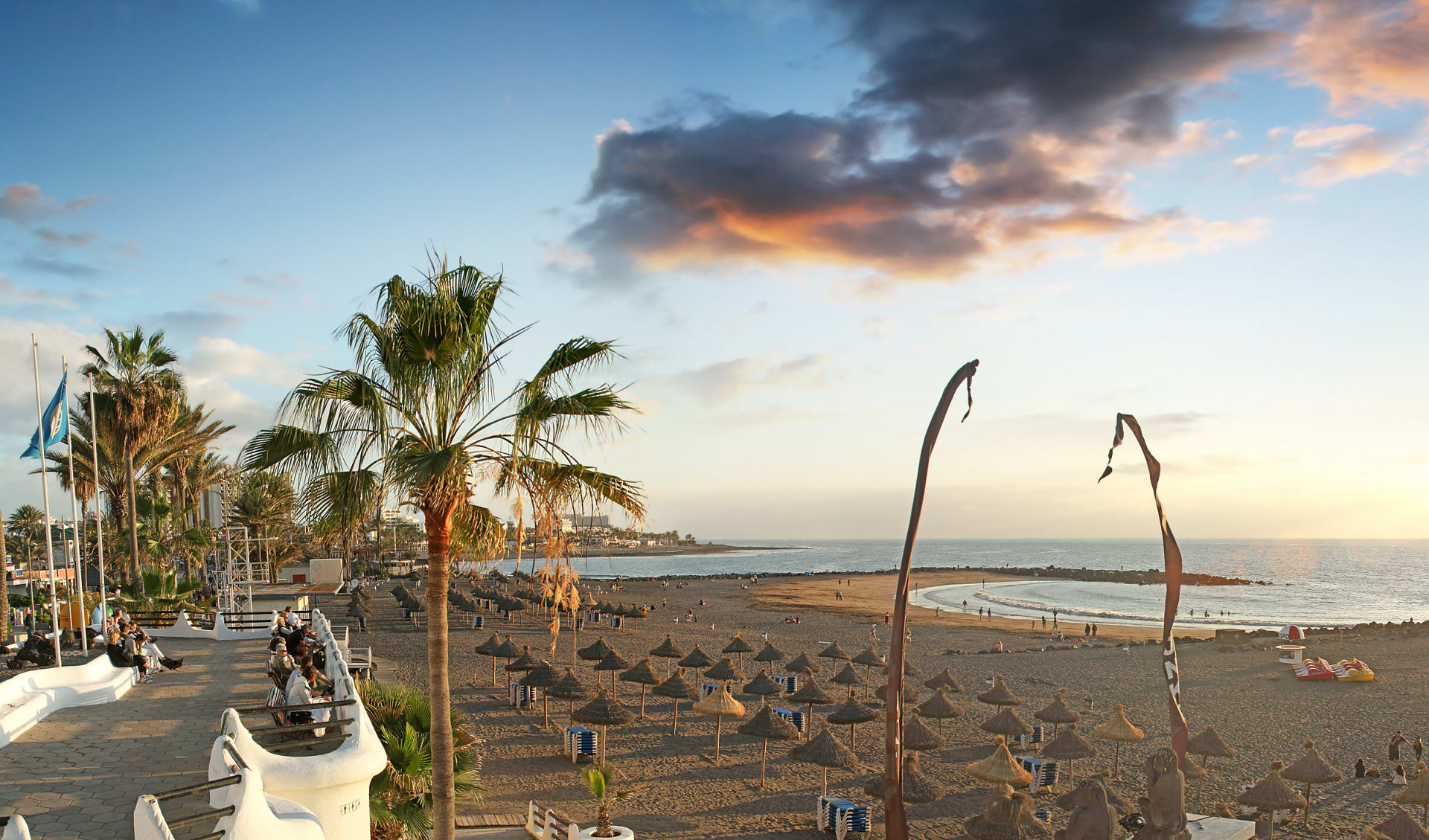 Badeferien im Alexandre Hotel Gala ab Teneriffa: Strand Playa de las Americas