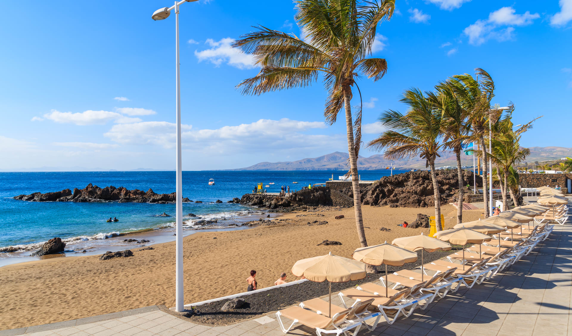 Badeferien im Seaside Los Jameos ab Lanzarote: Strand Puerto del Carmen Lanzarote