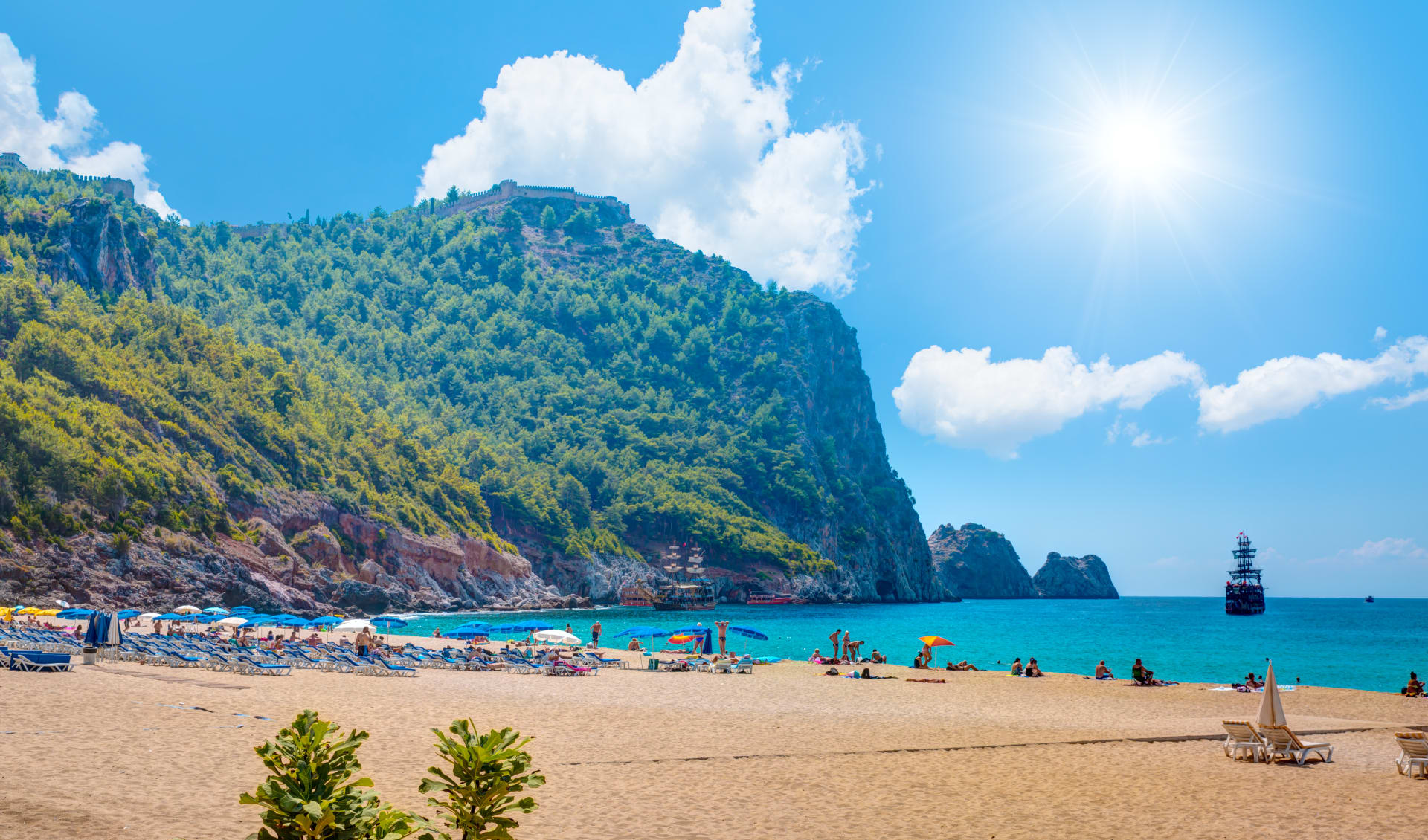 Badeferien im Delphin Deluxe ab Antalya: Strand_Türkei