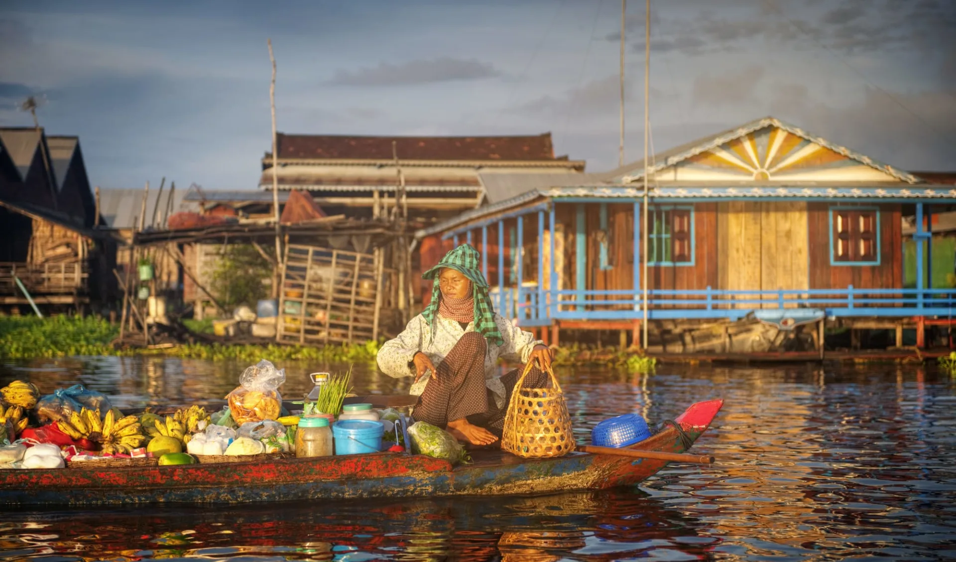 Höhepunkte Kambodschas ab Siem Reap: Sunset Tonle Sap