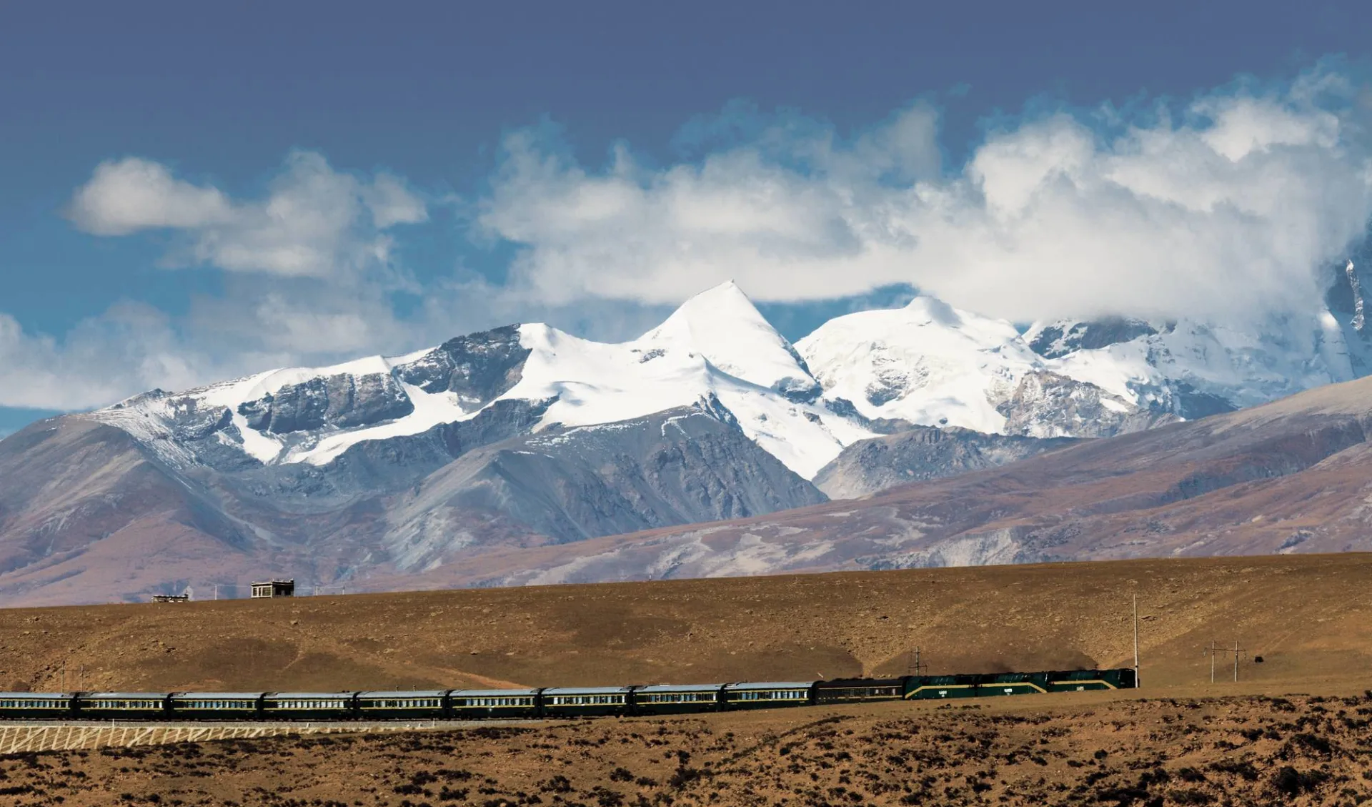 Spektakuläres Yunnan & Tibet ab Kunming: Tibet Train Nyenchen Tanglha Mountains