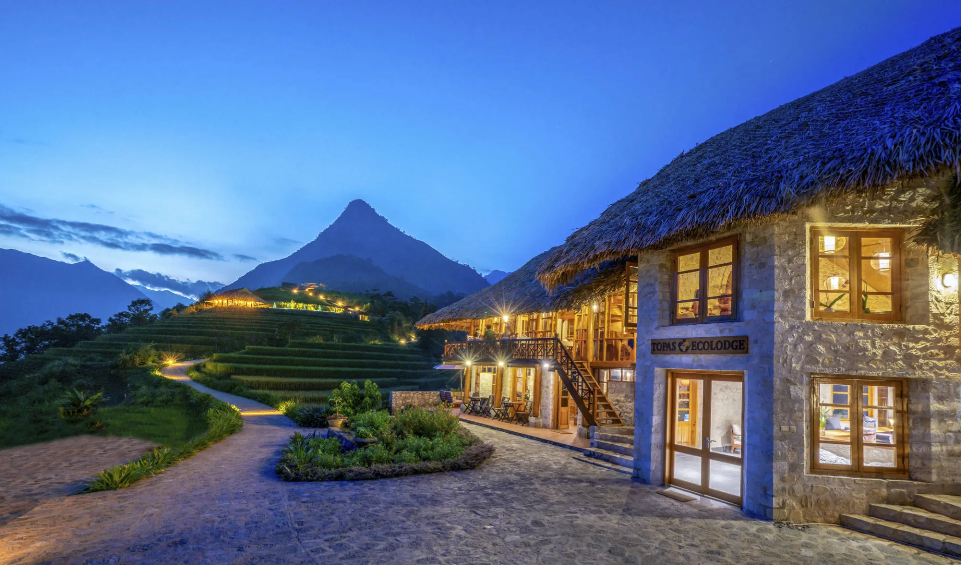 Natur & Kultur rund um Sapa ab Hanoi: Topas Ecolodge Property