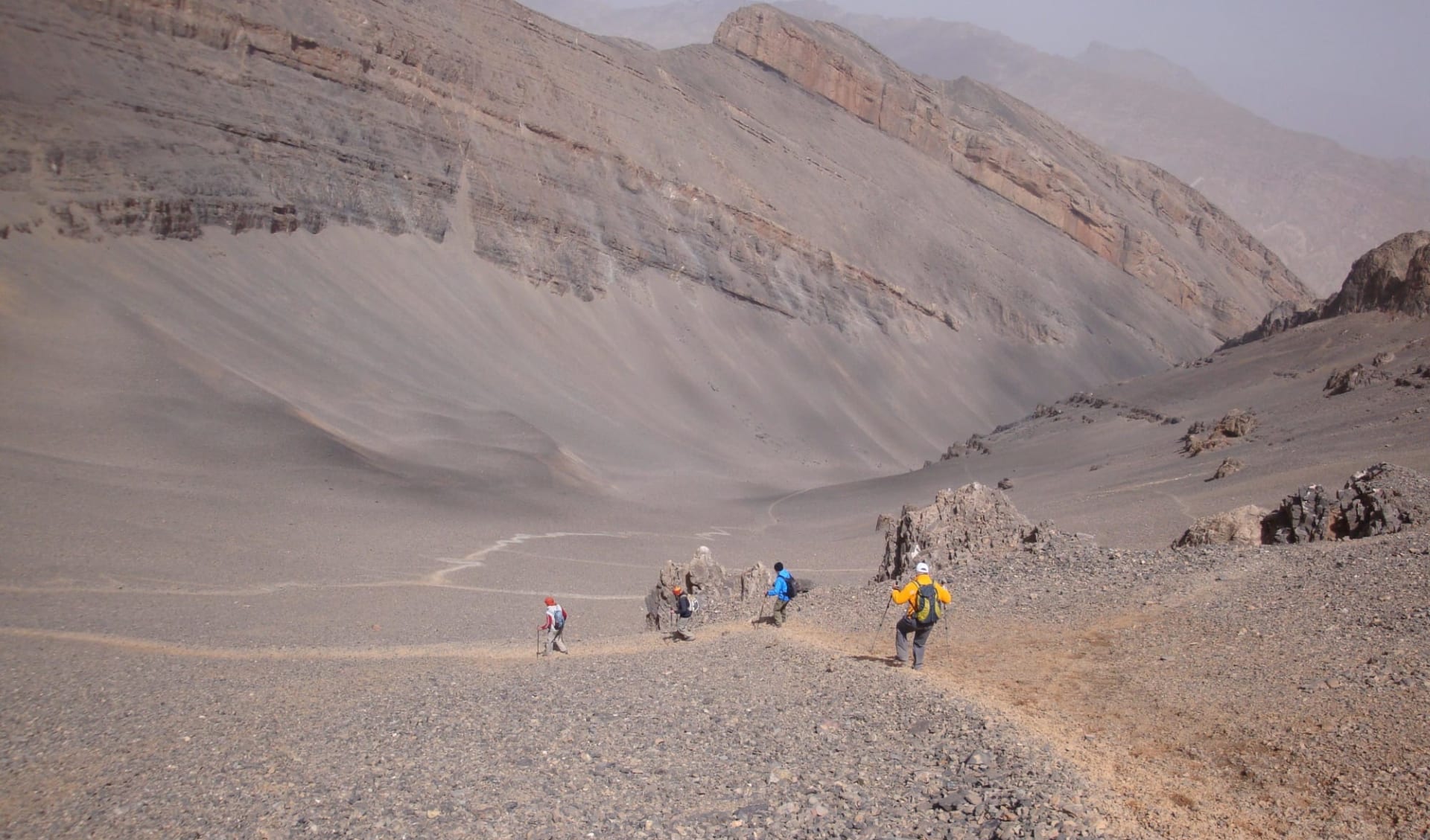 Wandern vom M'Goun Massiv bis ins Rosental ab Marrakesch: Trekking in Atlas