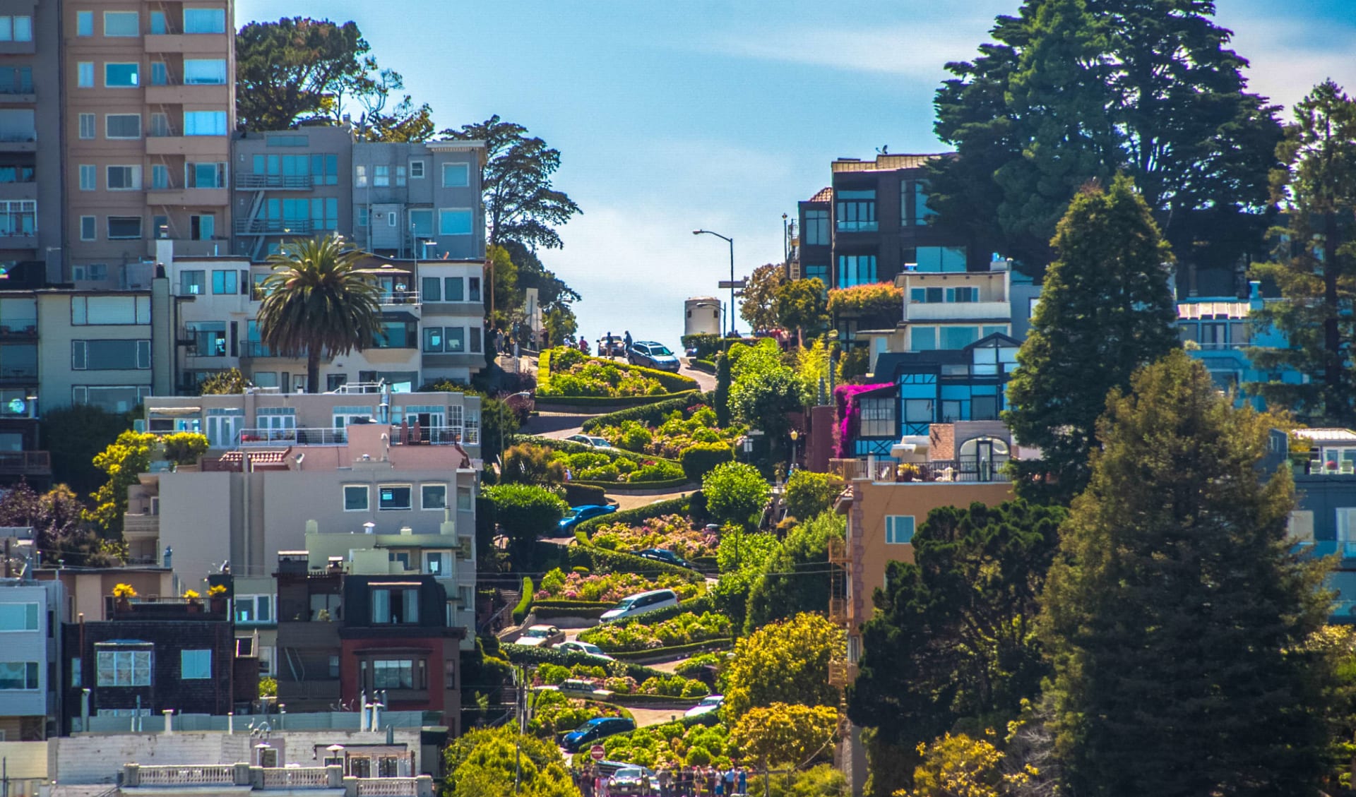 Individuelle Bahnreise – California Zephyr ab Chicago: USA_San Francisco_Lombard_Street