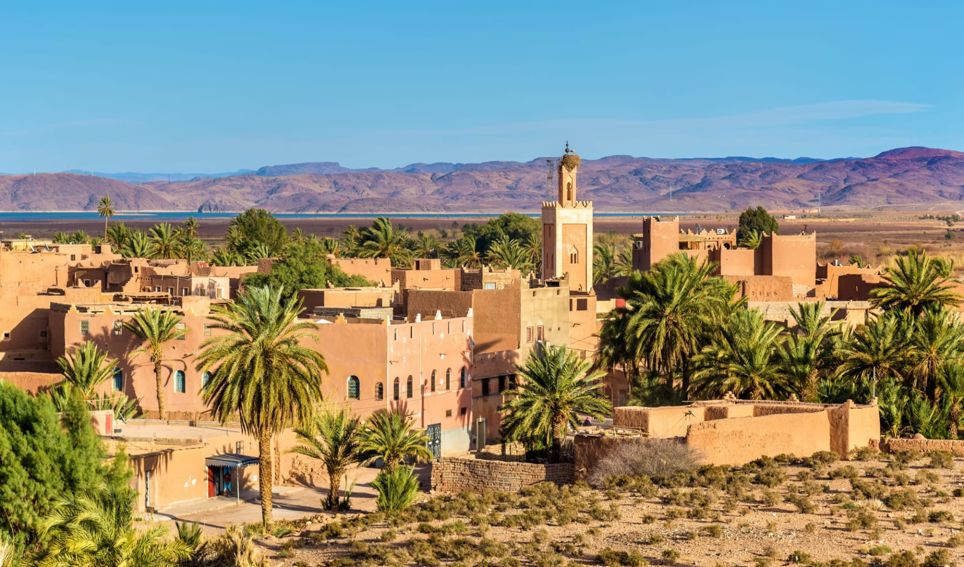 Selbstfahrer-Tour: Der Süden für Geniesser ab Marrakesch: View to Ouarzazate