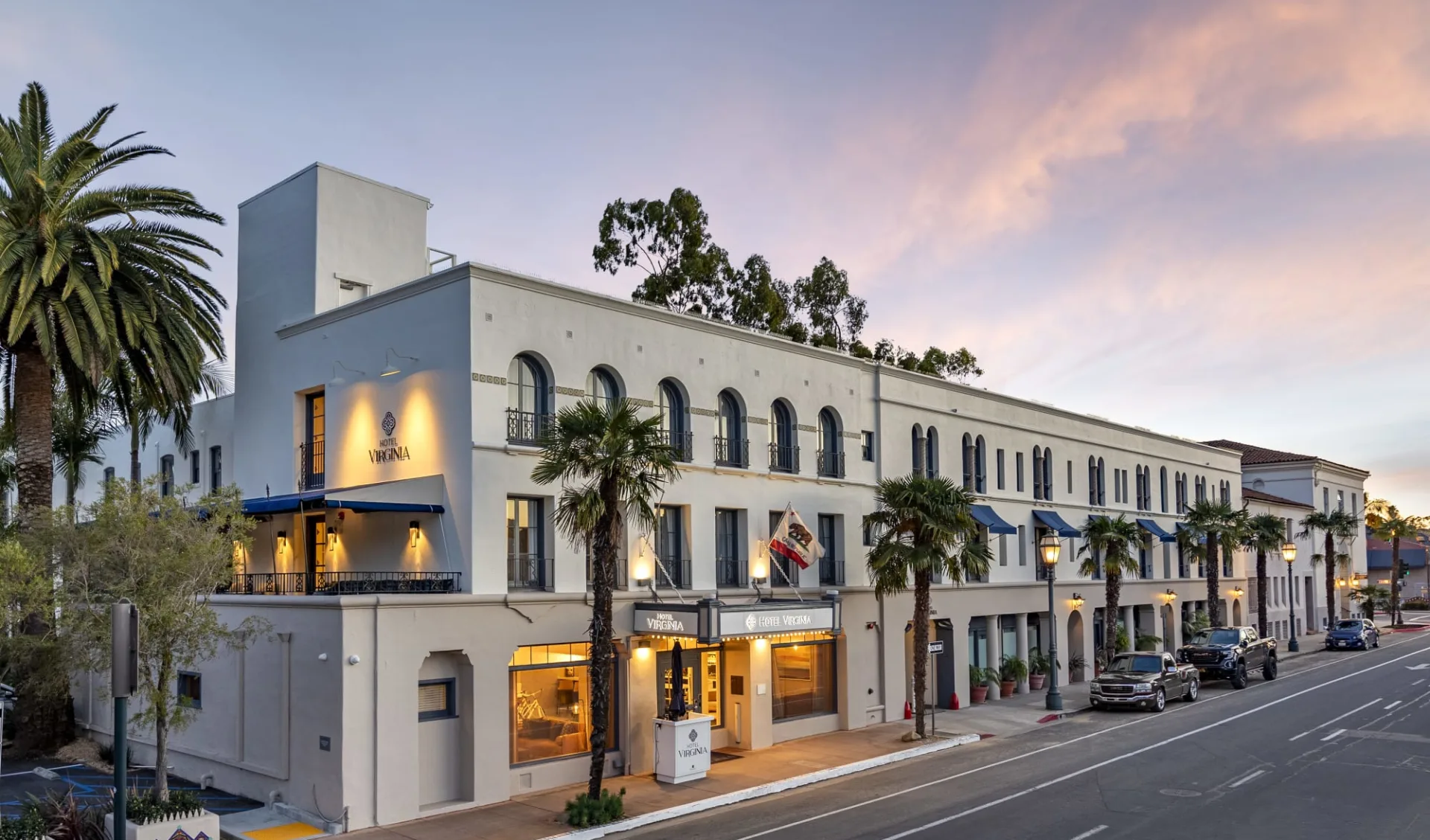 Hotel Virginia Santa Barbara: Virginia Hotel_Aussen_Webseit