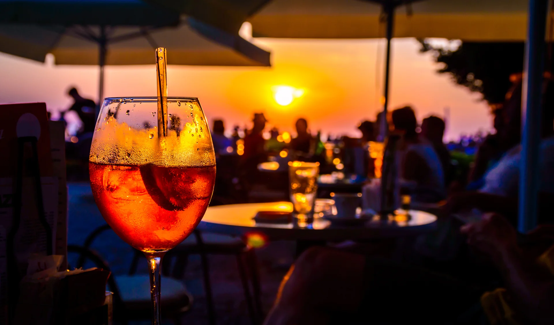 Drink am Strand Beachclub