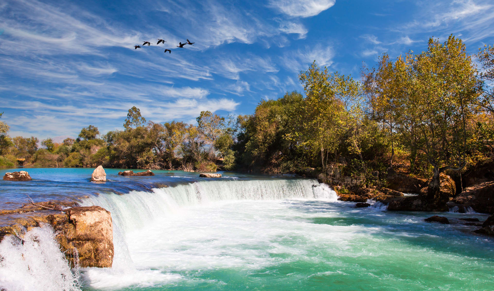 Badeferien im Arum Barut Collection ab Antalya: Wasserfall Manavgat