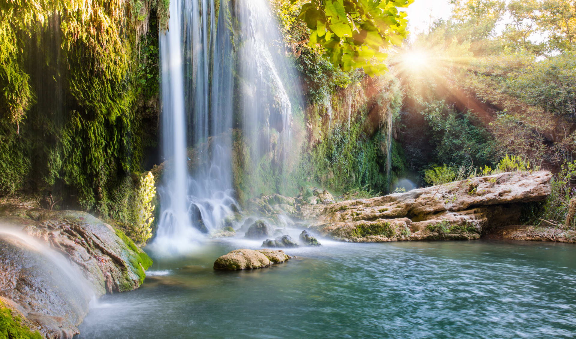 Badeferien im Concorde de Luxe Resort ab Antalya: Wasserfall_Türkei