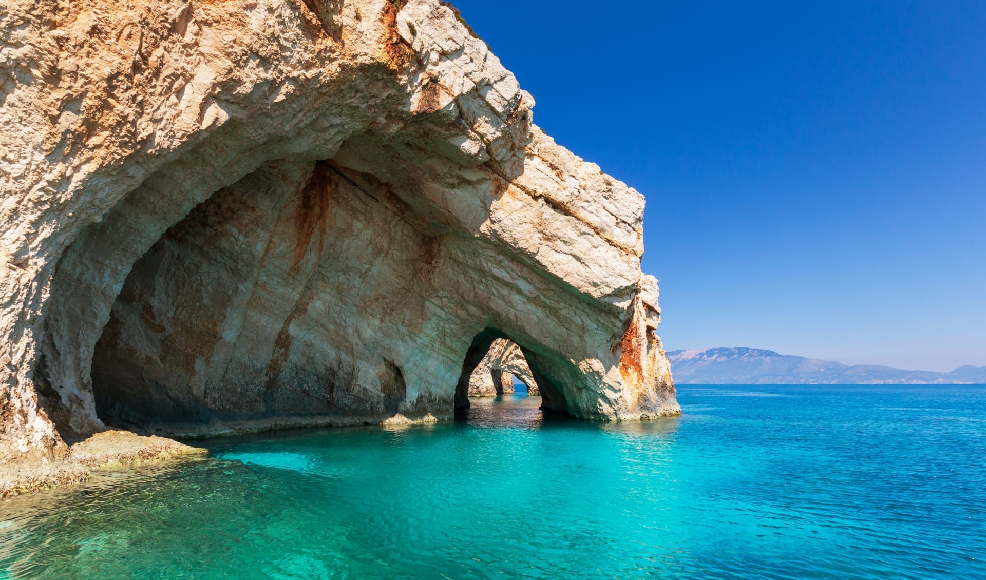 Badeferien im Domes Aulus Zante, Autograph Collection ab Zakynthos: Zakynthos_Blue_Caves_