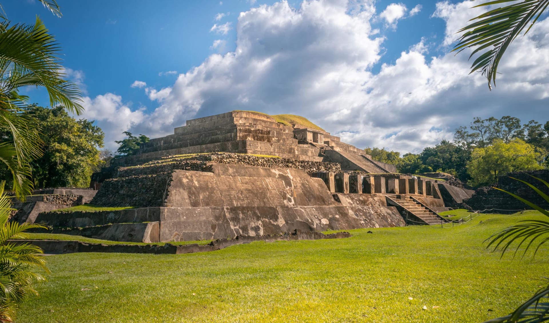 Maya-Pyramide von Tazumal, El-Salvador, Zentralamerika