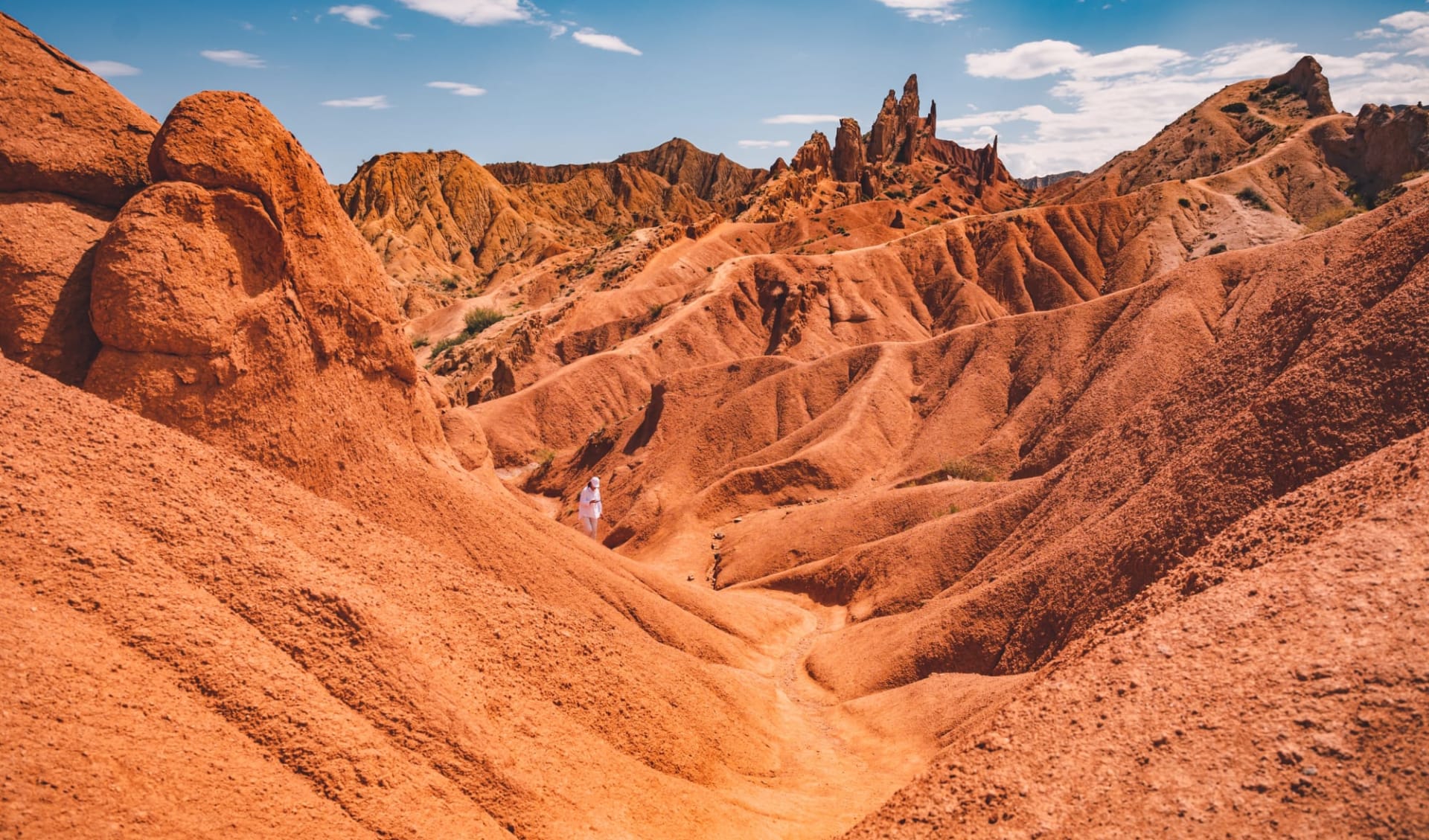 NZZ Leserreise Kirgistan und Usbekistan - einzigartige Welten voller kultureller Erben ab Bischkek: Zentralasien_Kirgistan_Canyon Skazak_