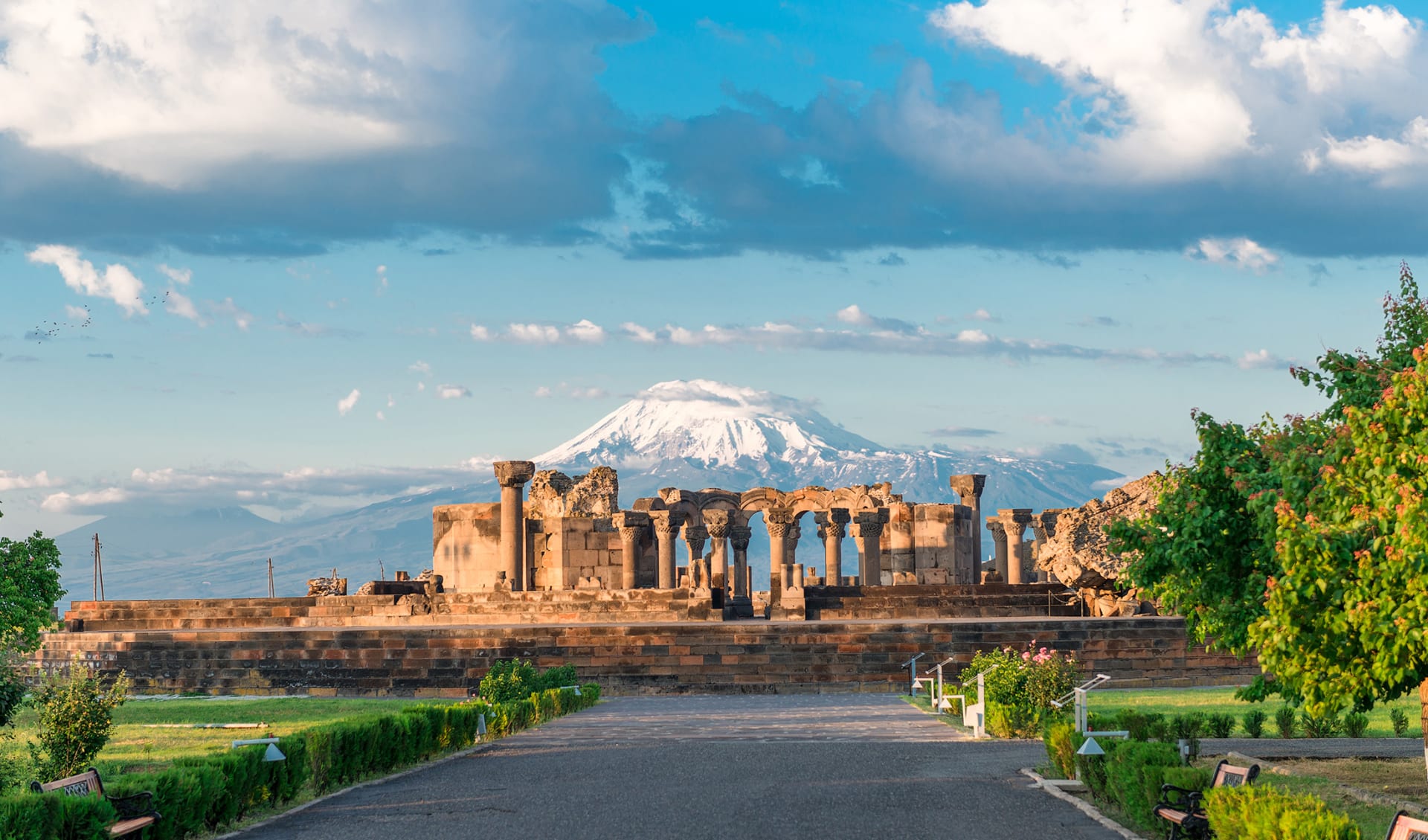 Zvartnots-Tempel, Armenien