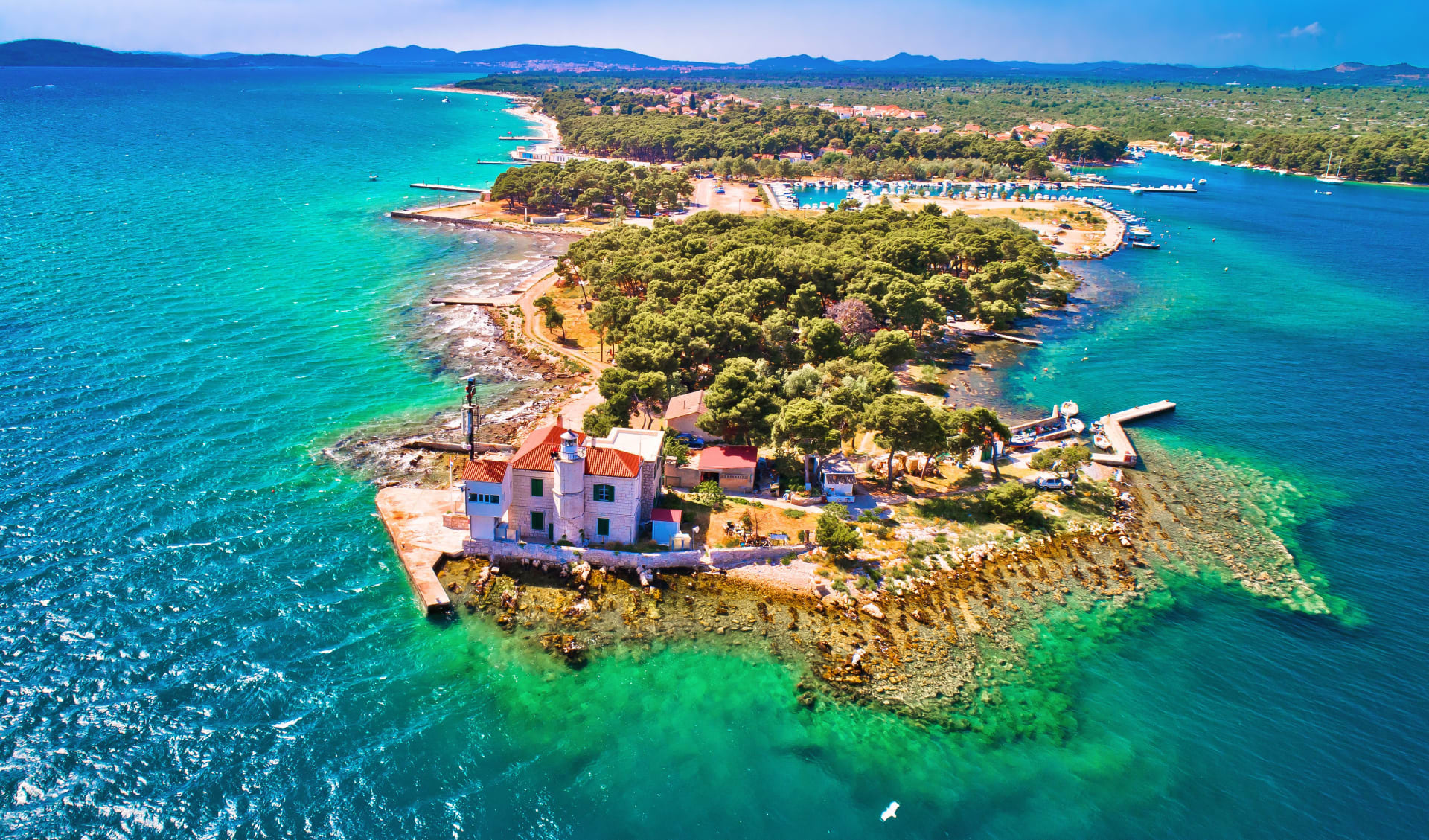 Badeferien im Amadria Park Hotel Jure ab Šibenik: Šibenik_Meer_