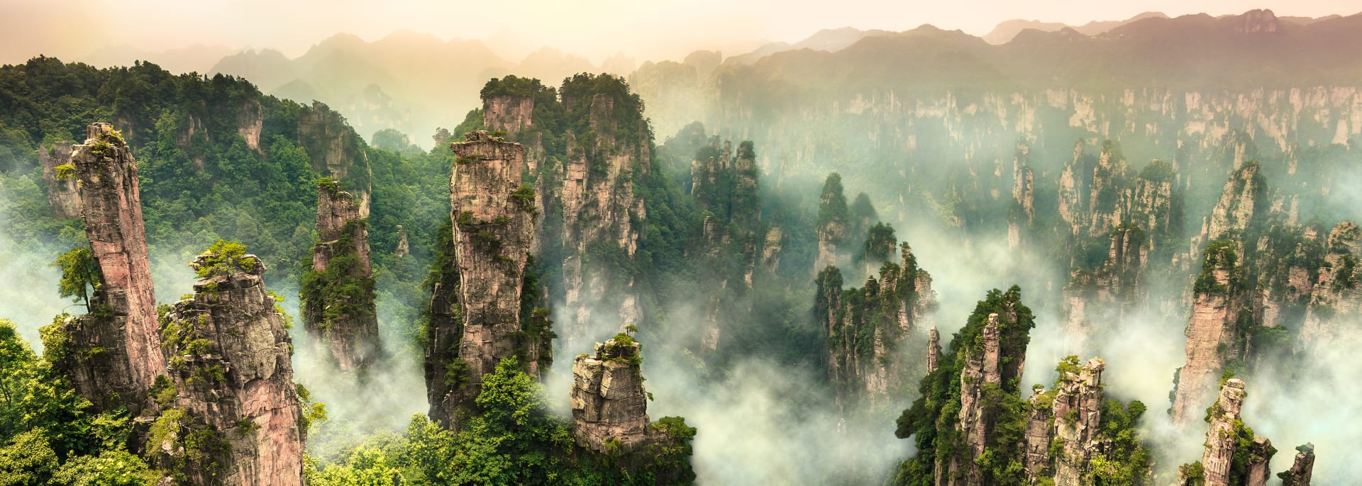 Zhangjiajie-Berg, Wulingyuan Hunan, China