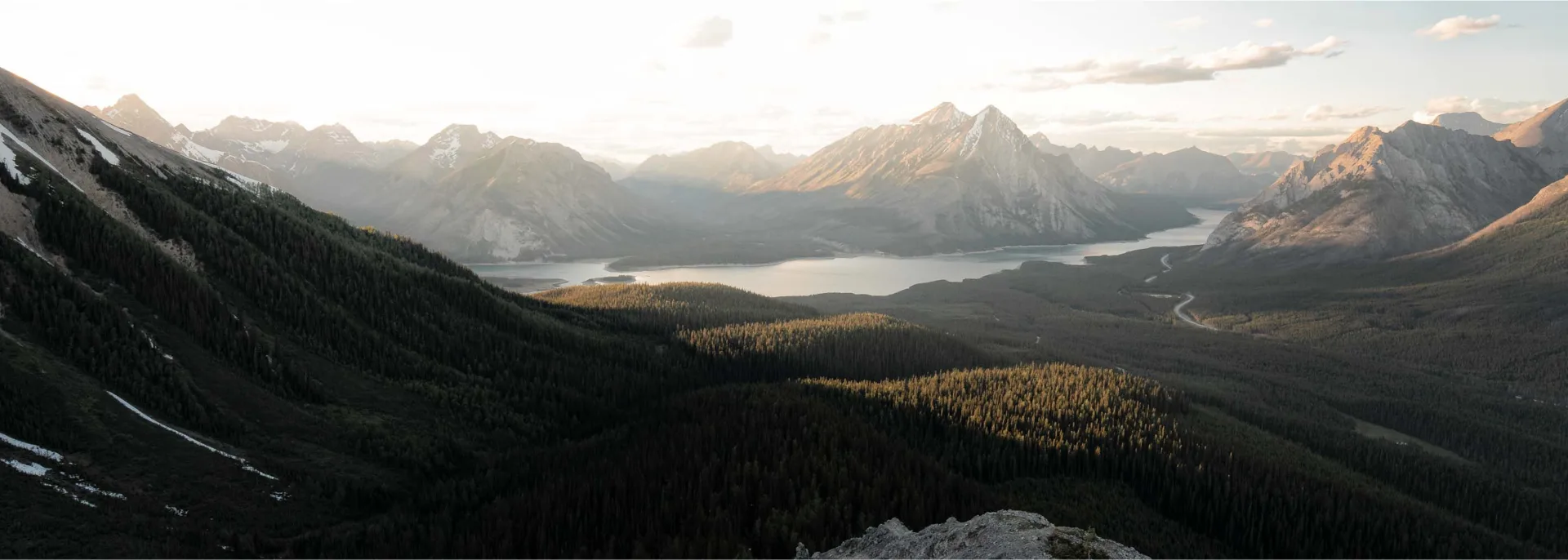 Hiking Tent Ridge in Kananaskis Country, Alberta