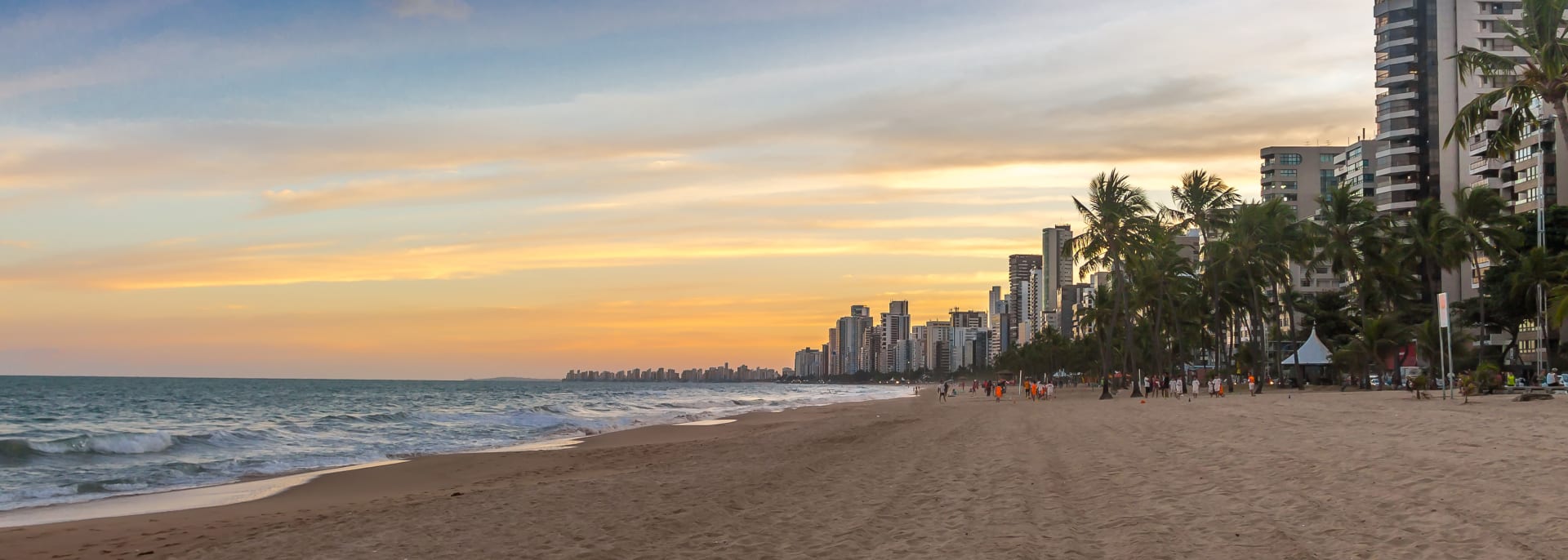 Recife Küste, Brasilien