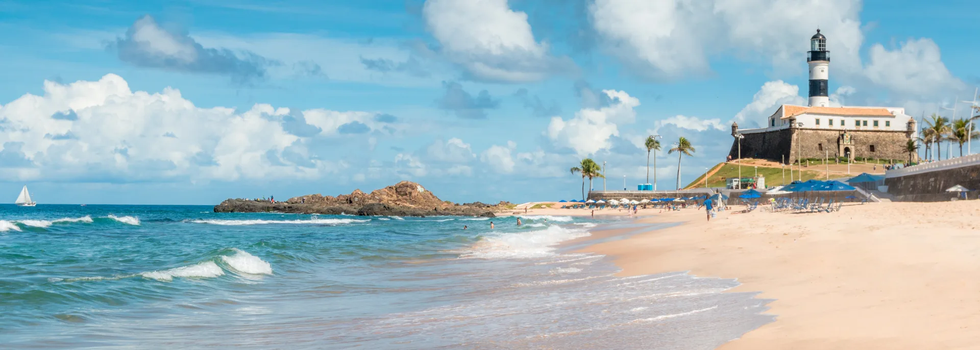 Salvador da Bahia Küste, Brasilien