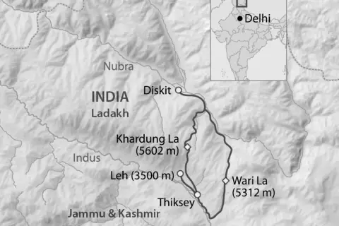 Ladakh luxuriös