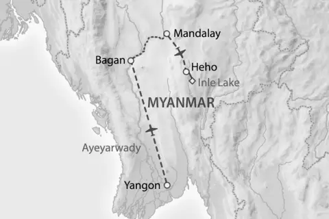 Myanmars Legenden und Impressionen