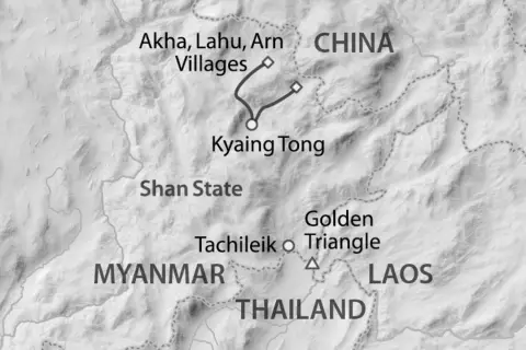 Die Bergstämme von Kyaing Tong