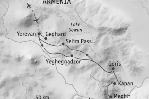 Blumenpracht in Armenien