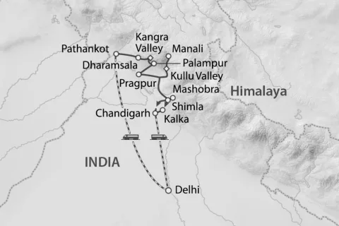 Am Fusse des Himalaya