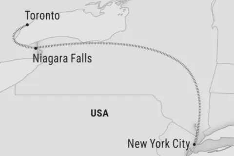 Individuelle Bahnreise - USA trifft Kanada