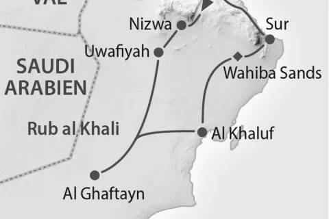 4x4 Wüstenexpedition Empty Quarter