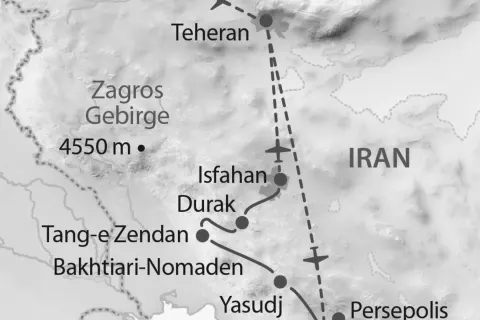 Auf den Spuren der Bakhtiari-Nomaden