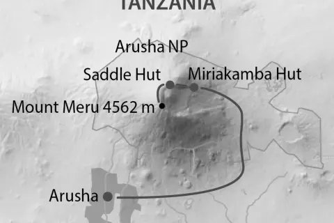 Mount Meru Besteigung