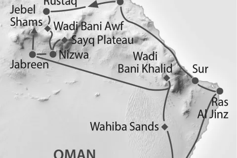 Oman Offroad-Abenteuer