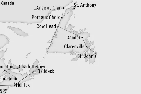 The Atlantic Maritimes 23 Tage