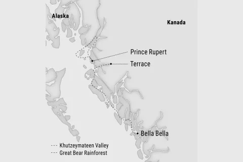 Great Bear Rainforest Kreuzfahrt mit Bluewater Adventures