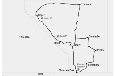 Cowboys, Prärie und die Rockies