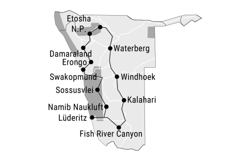 Die Weiten Namibias