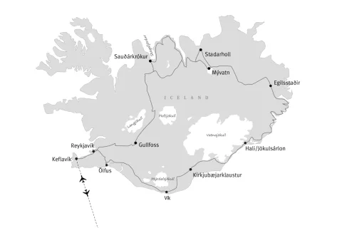 Islands Highlights, Fjorde und Hochland