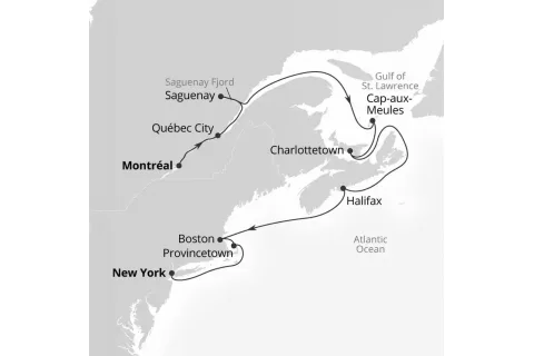 Kanada & Neuengland mit der Seabourn Quest