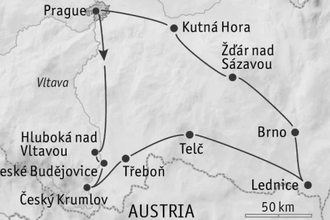 Zeitreise durch Tschechien