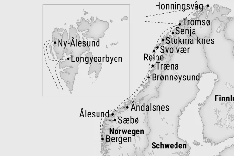 Die Spitzbergen-Linie